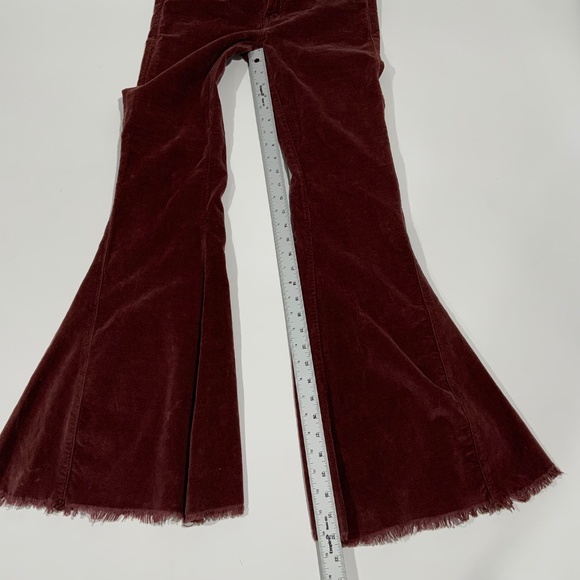 Free People Sz 28 Just Float On Flare Corduroy Pants - Picture 5 of 9